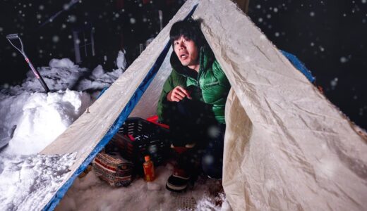 初の雪中テント泊をした結果。。【UUUMキャンプ部 宿泊編】